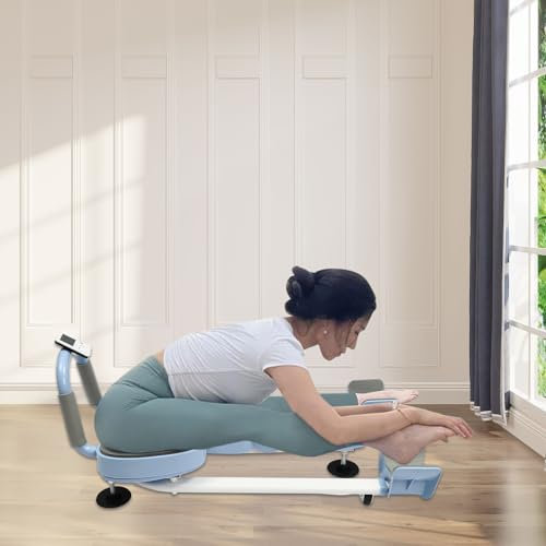 Hydraulische Voll Bewegliche Justierbare Rudermaschine Mit Weichem Sitz LCD Monitor Und Langer Schiene FüR Cardio ÜBungen Klappbare RudergeräT Ruderzugmaschine Kompakt Ruderarme Hometrainer Bis 120Kg