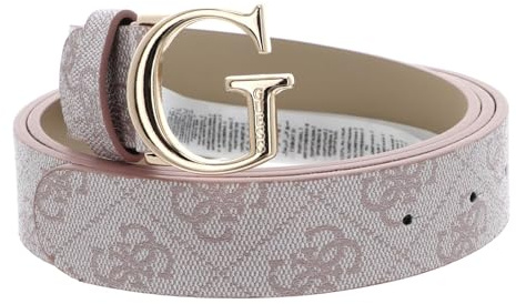 GUESS Gürtel Vikky Adjustable Pant Belt W90 Blush Logo rosa kürzbar