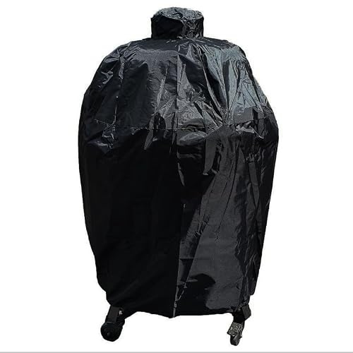 Maxxcovers Kamado Housse de protection pour barbecue - Compact 15 - 56 x 71 cm | Imperméable - Cordon de serrage - Noir