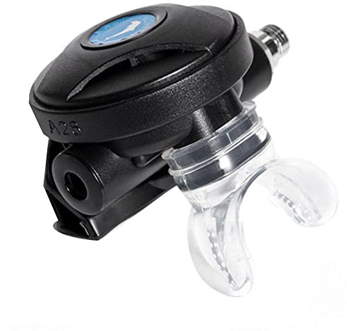 TsoLay Scuba Diving 2. Stufe Atemregler Professionelle Unterwasser Scuba Dive Octopus Tauchregler AusrüStung ZubehöR-Schwarz