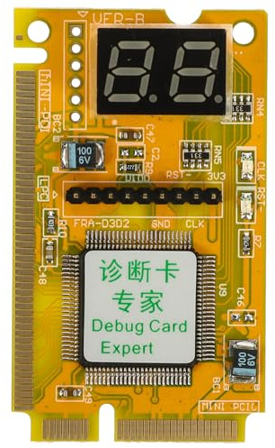 Homoyoyo Präzise Motherboard Testkarte für Laptop Undpc Hauptplatinen mit LED Anzeige zur Computer Hauptplatinen Fehlererkennung und Vielseitiger Anwendung