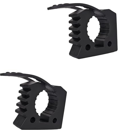 Quick-Release Rubber Clamp,Rubber Mount Clamps from 1'' to 1-1/3'' in Diameter Tools,Used by vehicle on Off-road vehicles, UTVs, ATVs (2p)