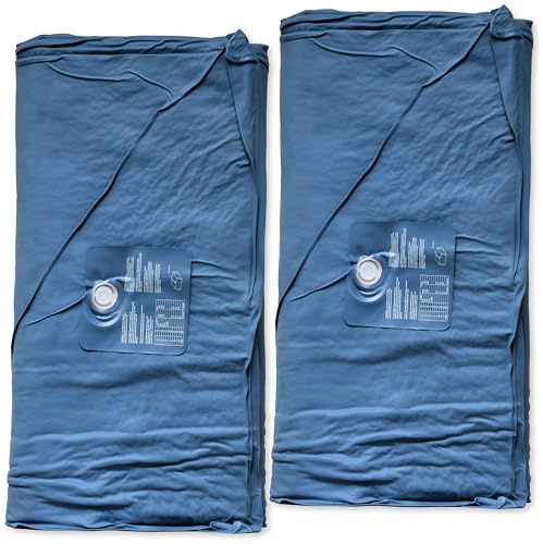 AQUA ROYAL Wasserbetten Matratzen Softside DUAL - Zwei Wasserkerne (beide Seiten) für 200x220 cm Wasserbett kaum Beruhigung F2