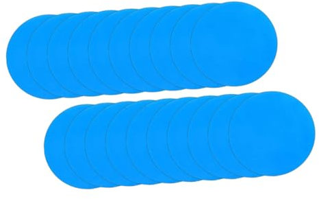 Toddmomy 4 Ensembles Autocollants De Réparation De Piscines Gonflables Canapé Gonflable Sofa Gonflable Canot Kit De Réparation De Liner De Piscine en Vinyle Écusson De Canoë 20 Pièces * 4