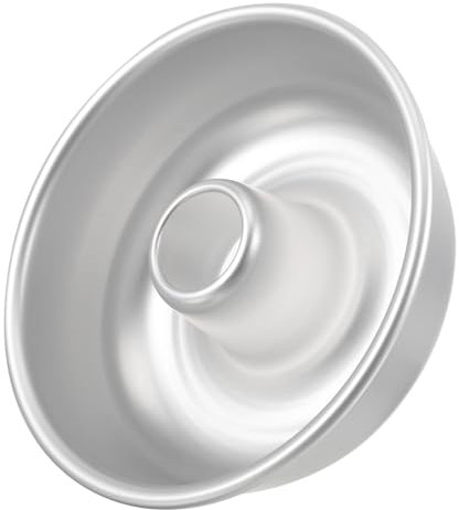 Hoement Hollow Metal Cake Mold Baking Pan for Doughnut Making Non-Stick DIY Baking Mold Heart Shape for Kitchen Dessert Preparation