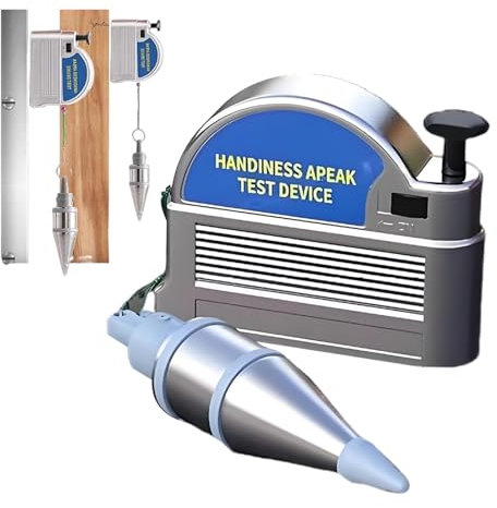 Herramienta de plomada retráctil, Plumb Bob con cadena | Plomero magnético retráctil | Herramientas de medición y diseño, líneas de martillo flexibles 19.69 pies para tareas de la industria de la cons