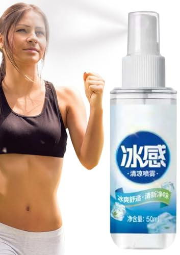 Brume Corporelle | Brume Fraîche Instantanée Pour Corps,Solution de Soin Portable Hydratante Brume Fraîche pour Sports et Déplacements en Extérieur