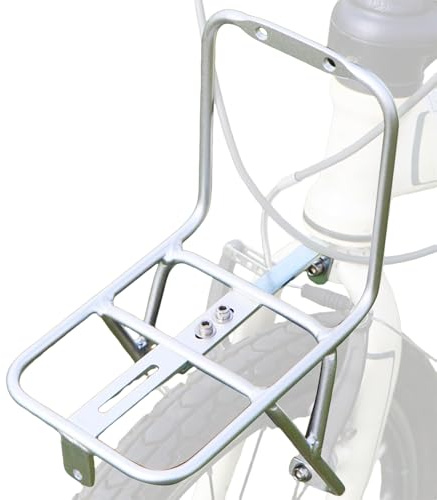 Fahrradgepäckträger vorne - Gepäckträger aus Aluminiumlegierung, robuster Fahrradgepäckträger zum Laden, für Pendeln, Radfahren, Camping, Outdoor-Aktivitäten Straße Berg