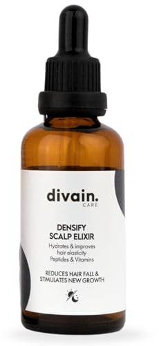 Densify Scalp Elixir 50 ml | Sérum Capilar Anticaída con Péptidos y Complejo Vitamínico | Fortalece Raíz · Incrementa Densidad · Cabello Más Fuerte | divain.Care