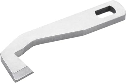 Lasitech 1SET Superiore Inferiore Coltello/Lama Macchina da Cucire Parte G1075 + G1076 for Singer 480A Elna 654 Coverlock(Upper Knife)