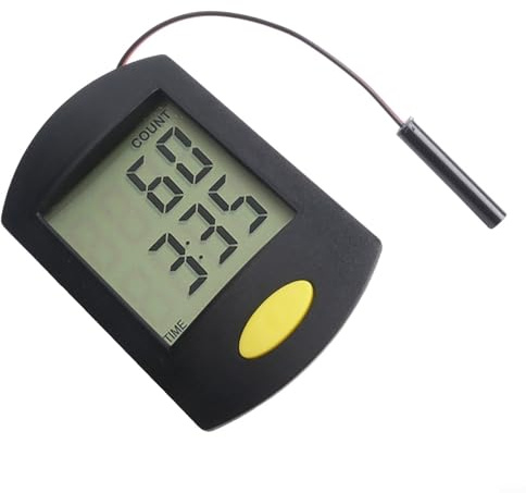 Monitor de bicicleta estática Velocímetro Pantalla LCD para bicicletas estacionarias, rastreador digital de fitness - Pieza de repuesto compatible con máquinas de ejercicio