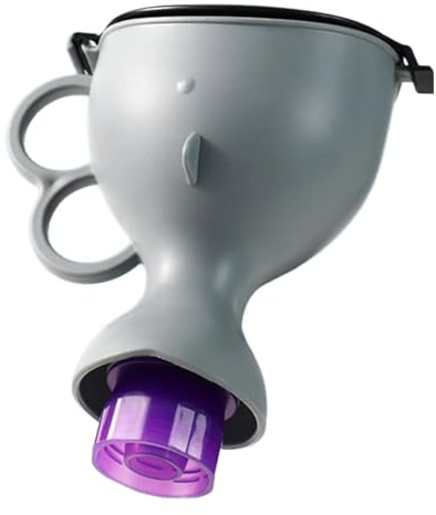 YROHGKPN Orinatoio da viaggio unisex di grande capacità, per emergenze in campeggio, a prova di perdite, portatile e con design facile da pulire, orinatoio compatto