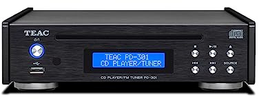 Teac PD-301DAB-X CD Player with DAB/FM Tuner, Black
