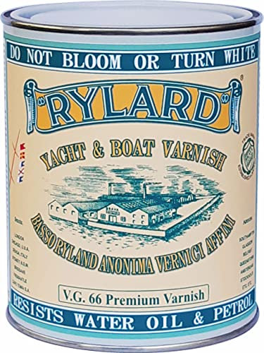 Rylard VG 66 PREMIUM Vernice Lucida Oleofenolica per Legno, Trasparente, 1.000 ml