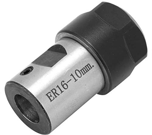 Blocco Pinza ER16, ER16 Adattatore per Asta di Prolunga Dell'albero Motore Strumento per Mandrino Portapinza per Pinze di Bloccaggio per Fresatrice CNC (10 mm)
