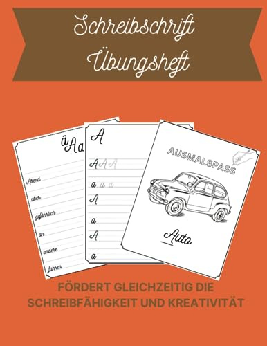 Schreibschrift Übungsheft