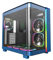 MONTECH King 95 Pro Boîtier de Jeu PC ATX à Double Chambre avec Haut débit d'air, Panneaux sans Outils, Avant en Verre trempé incurvé Robuste, Six Ventilateurs ARGB PWM pré-installés avec hub de