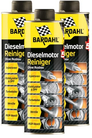 Bardahl Diesel Motorenreiniger 5 in 1 | Systemreiniger für Dieselmotoren - Reinigung Ventile AGR Dieselpartikelfilter DPF Einspritzdüsen Injektoren - 500 ml (3)