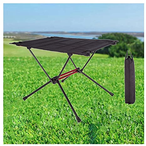 table de camping Table de camping table pliante meubles de patio en aluminium étanche pêche plage grill station de cuisson bureau pique-nique en plein air cuisine table de camping pliable et légè