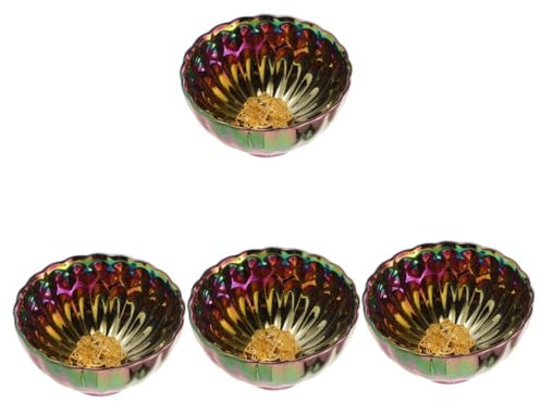 ABOOFAN 4 Stück Pfauen-Teetasse Kungfu-Teeschale Teebecher japanische Teetasse Tee Trinkbecher Kung-Fu- keramik becher tasse Teebehälter chinesische n aus Keramik