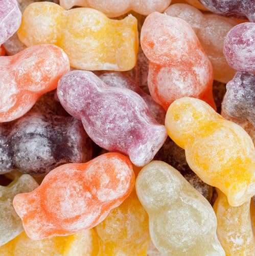 Jelly Babies │ Gift Jar │ 610g │ Original Jelly Babies Retro Sweets Victorian Gift Jar by Candy Hive - Timeless Treats, Authentic Flavour
