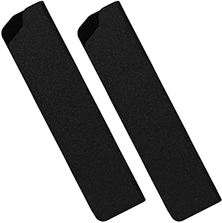 MAGICLULU 2piezas Protector Para Cuchillas Con Funda De Corte Flocking Negra Estuche Portátil Para Cuchillos Para Exteriores y Cocina