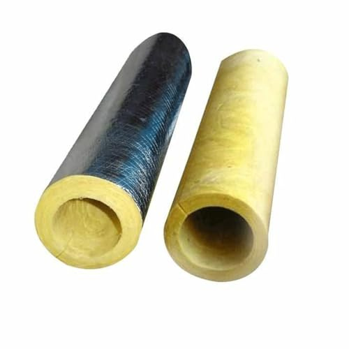 Aislamiento for tuberías con lana de roca Aislamiento ignífugo for tuberías de pared gruesa Protección contra heladas Material de aislamiento térmico(89x50mm)