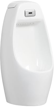 Orinatoio da parete in ceramica da uomo, design a prova di perdite, ideale per bagni pubblici in bar, garage e uffici, soluzione durevole ed elegante