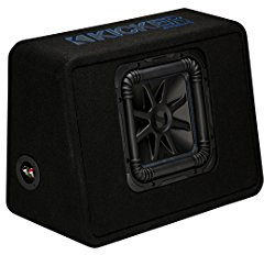 KICKER TL7S102 L7S 10 Subwoofer in Thin-Profile Enclosure 2-Ohm