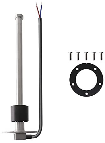 KAOLALI Sensores de Nivel de Agua, Sensor de Nivel de Combustible para Aforador 240-33ohm 350mm para Coches Barcos