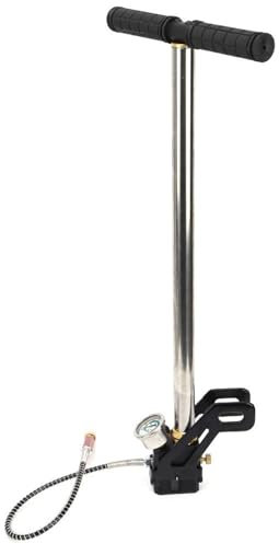 Cocoarm Pompa Ad Aria 4500 Psi per Cilindro di Azionamento dell'Aria, Corpo in Acciaio Inossidabile, Adatta per la Maggior Parte delle Pistole, Fucili e Pistole Ad Aria Compressa, con