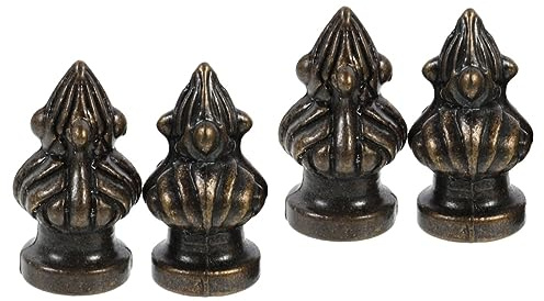 OSALADI Lot de 2 Embouts de Lampe Pineale de Fabrication Artisanale Faciles à Installer Style Vintage pour Lustre Abat-jour 2 Pièces