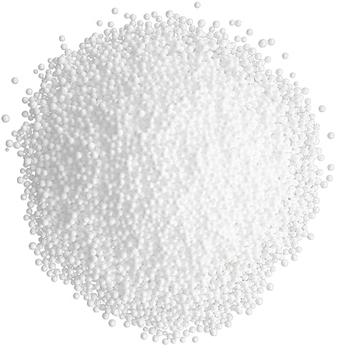 Garneck Foams Filling Particles Polystyrene Beads 1-2mm Epp Snow Foam Balls for Bean Bags Diy Craft Stuffed Doll Material Multi-use Lazy Sofa Filler