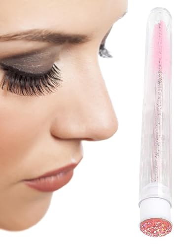 Wimpernpinsel, Wimpernspulen, Wimpernverlängerungsbürste, Wimpernpinsel, mehrfarbige Tube, Wimpernbürste für Wimpernverlängerungen, Mascara-Stäbe, Strass, Make-up-Werkzeug, Applikator