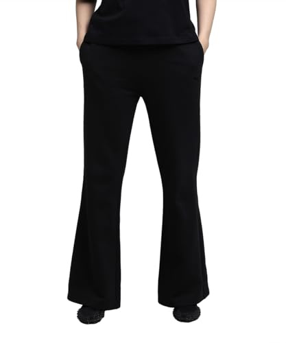 Puma Damen Strickhose Her Comfort High-Waist Straight Pants FL Op