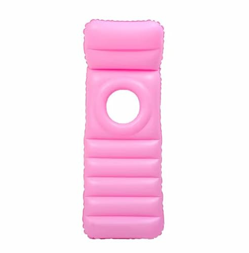 Yogamatte Für Schwangere, Bequeme Aufblasbare Schwimmmatratze Aus PVC Mit Loch, Bequemes Ganzkörperkissen, Schwangerschaftskissen Zum Schlafen,Pink