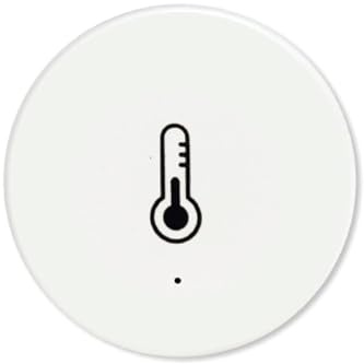 ZigBee Temperaturfeuchtigkeitssensor Smart Thermometer mit Hygrometer App Control Alarmfunktion für Home Office Warehouse - Intelligenter Monitor Messgerät