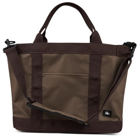 CLAPE Henkeltaschen für Herren Damen Einkaufstaschen Schultertasche Tote Bag Shopper mit Reißverschluss Mehrfaktasche Gym Sporttasche Reisetasche für Arbeit Schule Einkauf