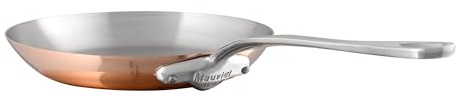 Mauviel M'3 S Copper Frying Pan With Cast Stainless Steel Handle, 10.2-In, Made In France
