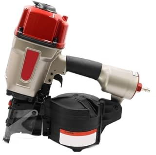 Professioneller pneumatischer Polsterhefter CN90B Pneumatic Coil Nail Gun 50mm-90mm Large Capacity Pneumatic Nail Gun