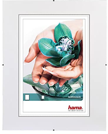 Hama Rahmenloser Bildhalter Clip-Fix, 40 x 50 cm, Normal