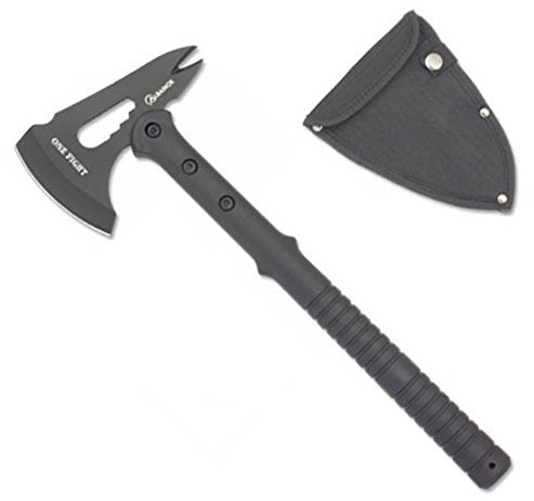 Albainox 32144 Hacha Táctica, Unisex Adulto, Multicolor, Talla Única