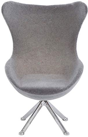 Zerodis Dollhouse Flocking Seat mit hoher Rückenlehne, 1:12 Simulation Miniatur Wohnzimmermöbel Modell Spielzeug für Puppenhaus Dekoration(Grau)