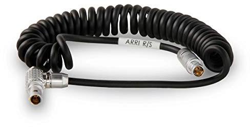 SZRMCC Fischer 3 Pin to 7 Pin Run Stop Cable for ARRI Alexa Mini/Amira Camera to Tilta Right Side Wooden Handle 2.0 Tiltaing Recording Handle (Coiled Cable)