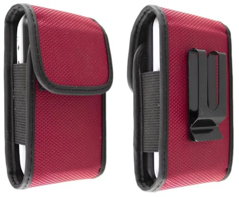 caseroxx Nylon Tasche mit Gürtelclip für Doro | Robuste Nylontasche mit Gürtelclip zum sicheren Tragen am Gürtel, aus Nylon