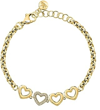 Morellato Bagliori Bracciale Donna in Acciaio, Cristalli - SAVO26