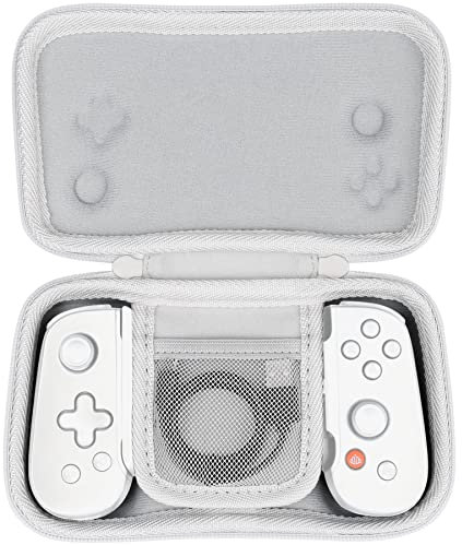 Aenllosi per Backbone One 2a Generazione/Backbone One Controller per Gaming Mobile Custodia Rigida da Trasporto, Solo Custodia, Bianco [nintendo_switch]