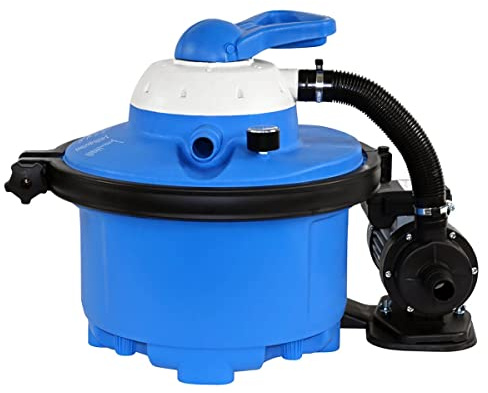Pompe à sable Comfortpool BASIC 6 | Pour piscines jusqu'à 23 000 litres | Avec vanne multi-voies et manomètre | Idéale pour perles de verre et balles filtrantes