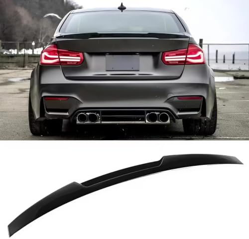 Heckspoiler für BMW 3er F30 M4 Style Glänzend Schwarz (2012-2018) AUTOVISION