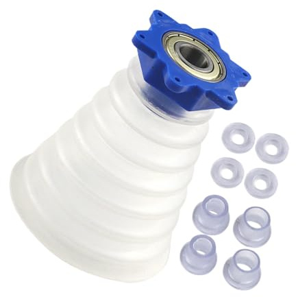 Sionhiuo Recipiente para polvo para taladrar, cubierta antipolvo para taladro - Cubierta antipolvo de silicona de 4,13 pulgadas para taladro eléctrico - Accesorios a prueba de polvo taladro eléctrico